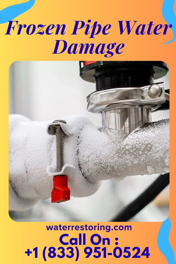 Frozen Pipe Water Damage in Lyndon Station, WI